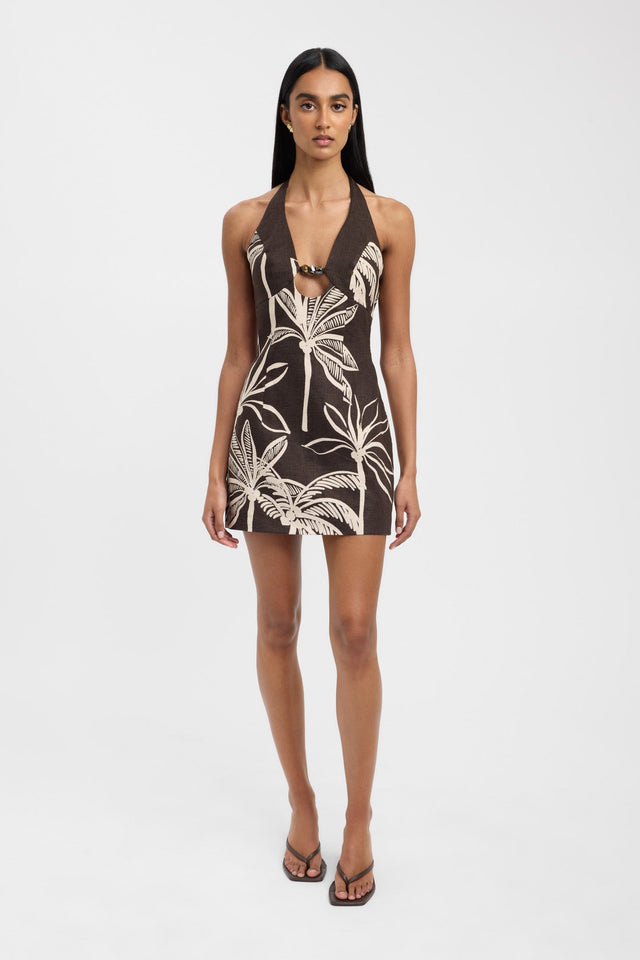 Palm Springs Bead Mini Dress