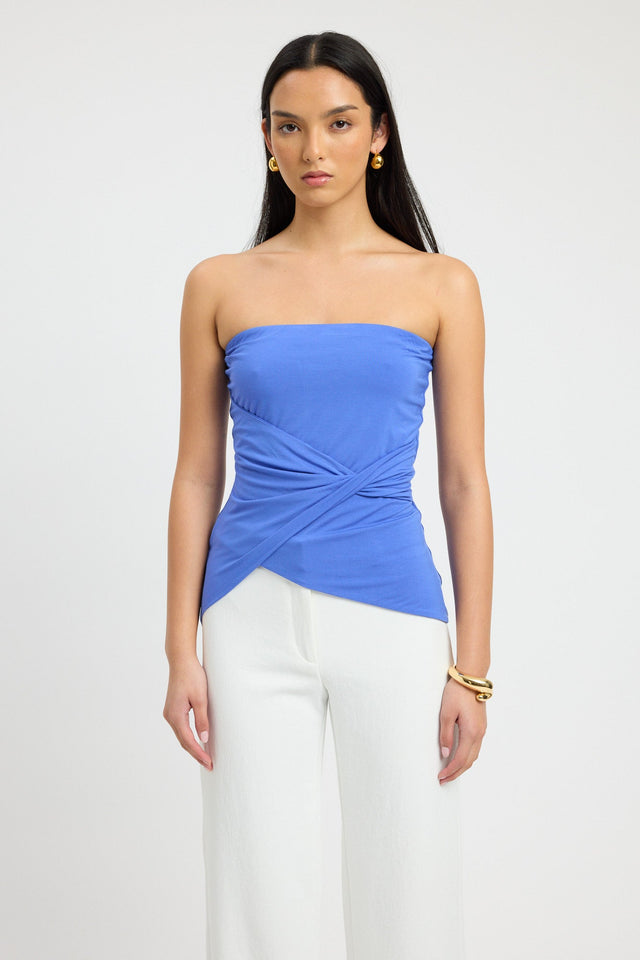 product Tallulah Top Kookai Fitted Squareneck Sleeveless Womens-Blouse 