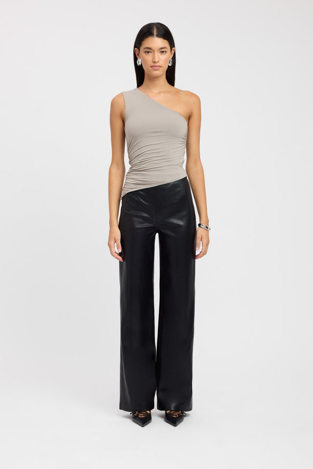 product Kara Top Kookai Fitted Asymmetry Sleeveless Womens-Blouse 