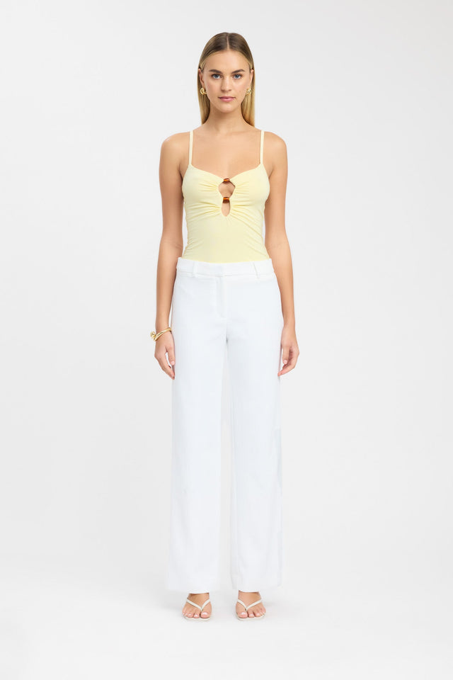 product Maddy Bead Top Kookai Fitted V-neck Sleeveless Womens-Blouse 