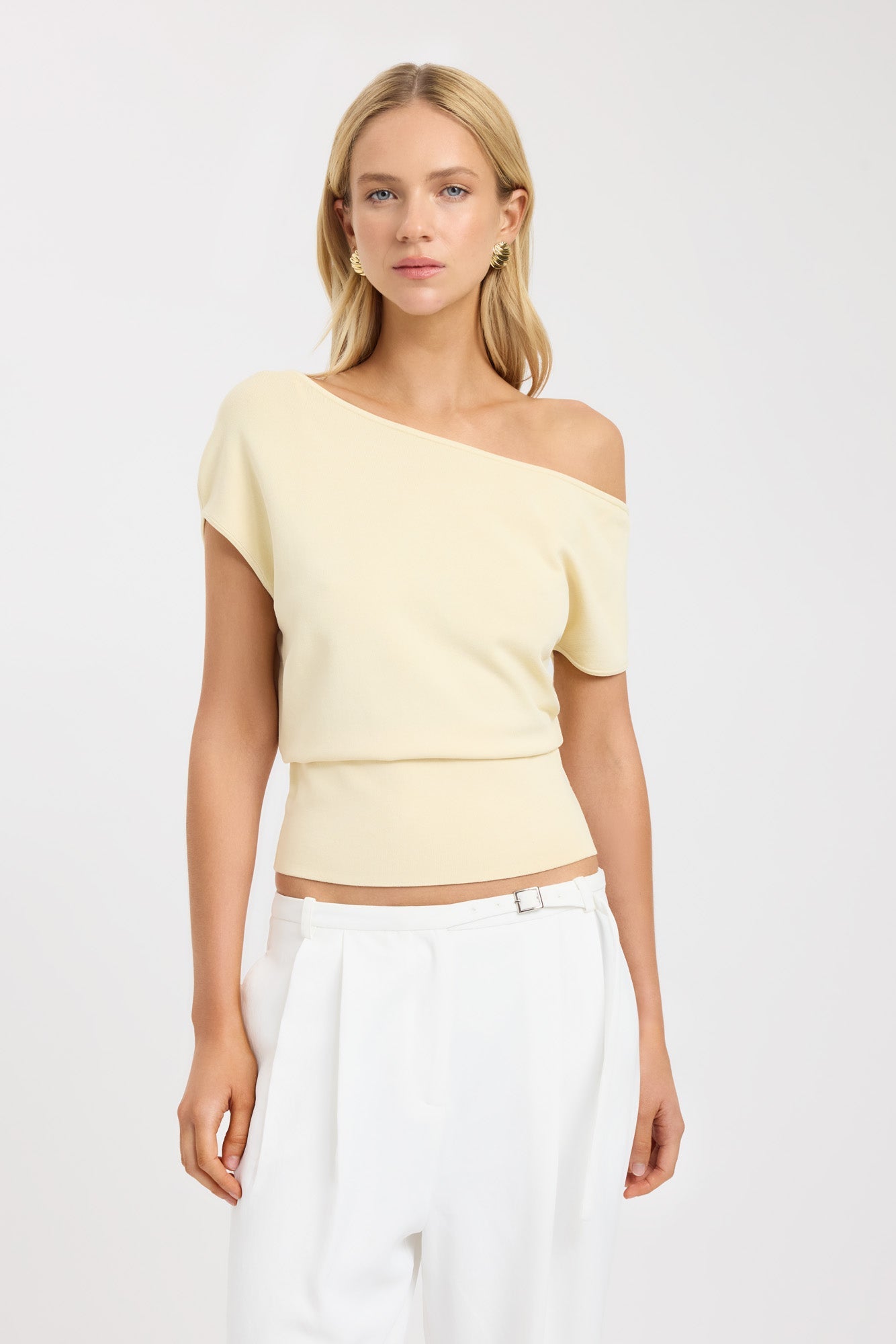 未使用タグ付‼️ Ponte Off-Shoulder Top mnavy M Mayfair Off Shoulder Top – NZ KOOKAÏ