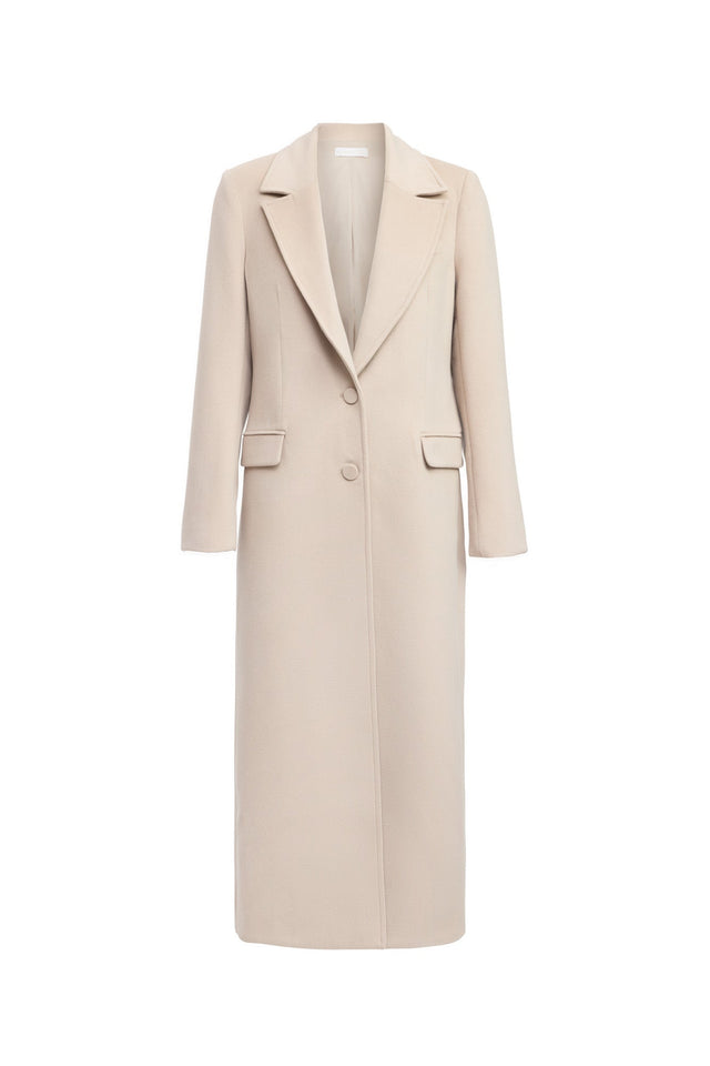 product Vienna Core Coat Kookai Long sleeve Overcoat Full length womens-coats-and-jackets 