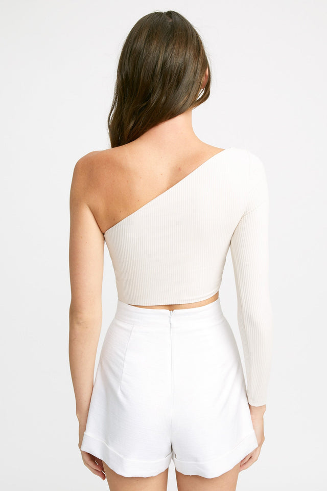 Paisley Long Sleeve Crop
