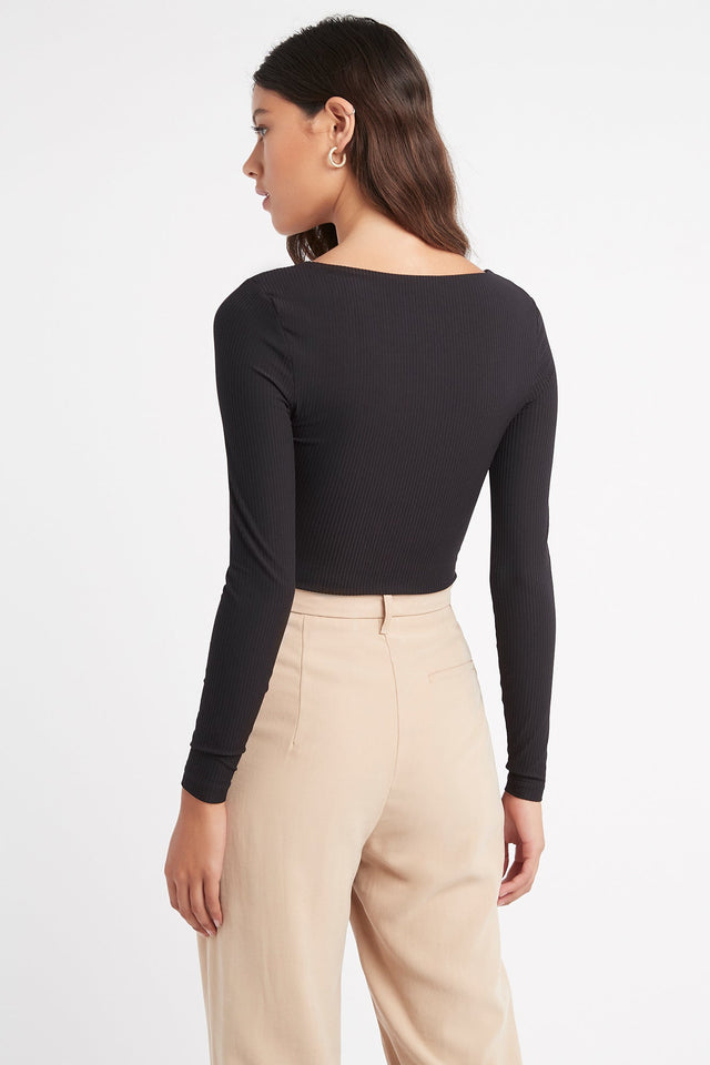 Josie Long Sleeve Crop