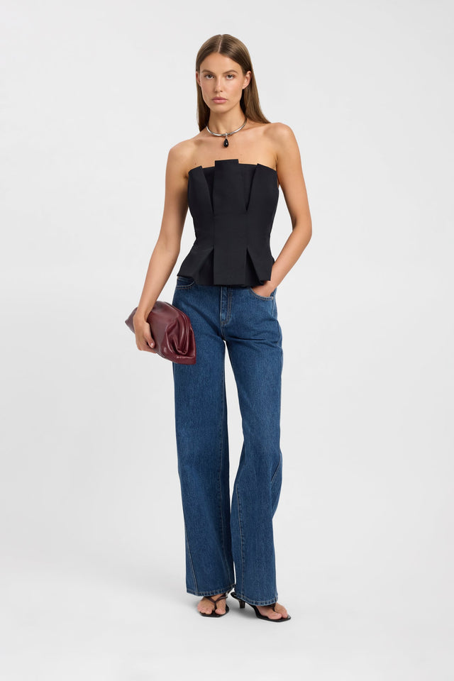 Ariel Pleat Top
