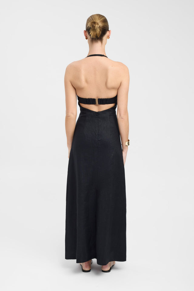 Palm Bra Maxi Dress