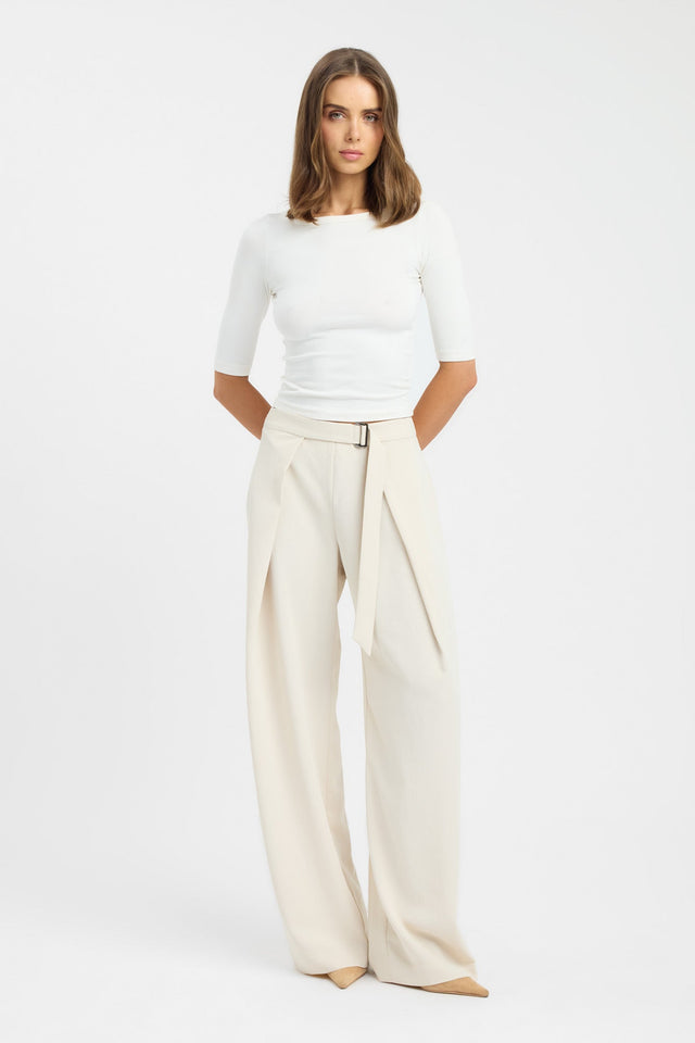 front Opal D Ring Pant Kookai Wide-leg High-rise womens-regular-pants 