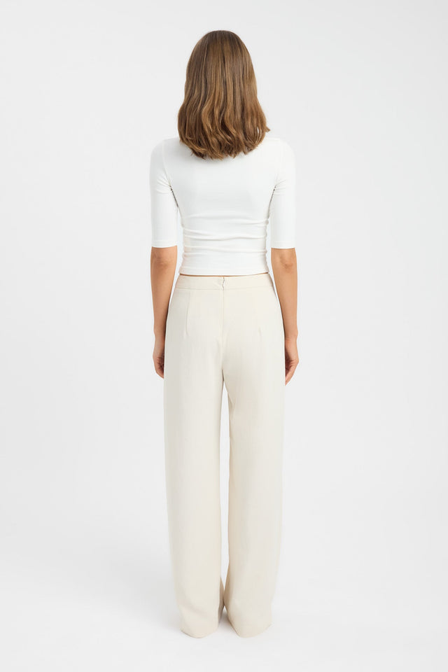 back Opal D Ring Pant Kookai Wide-leg High-rise womens-regular-pants 