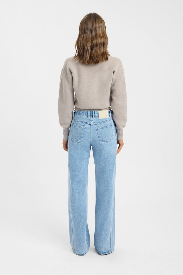 Dalton Vee Jumper Kookai V Neck Relaxed womens-jumpers 