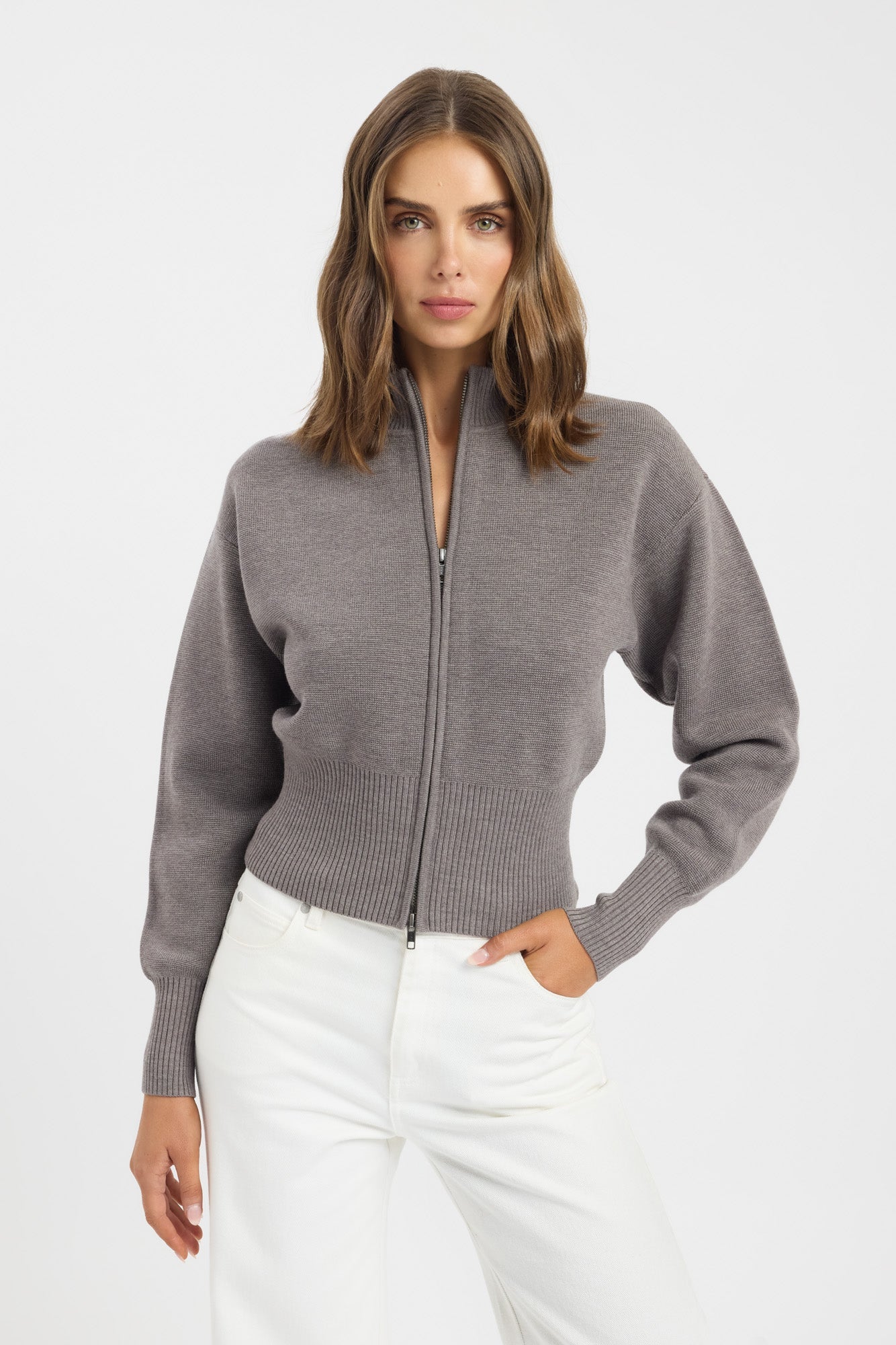 Dalton Zip Cardigan – NZ KOOKAÏ