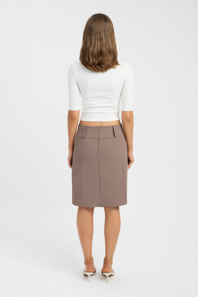 Ariel Low Rise Midi Skirt
