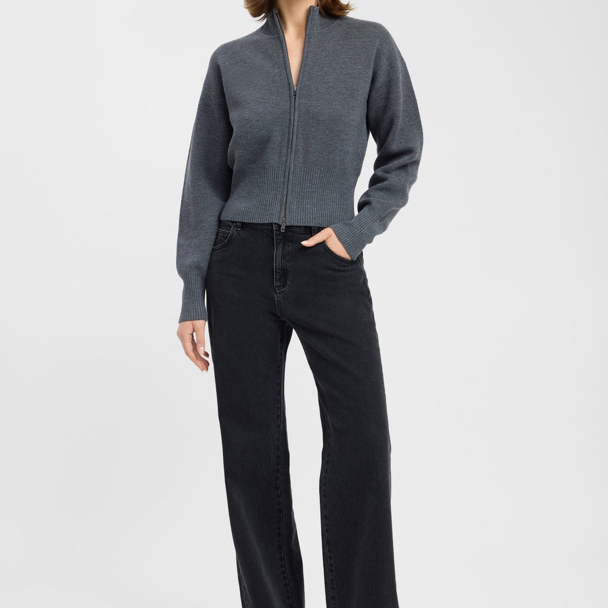 Dalton Zip Cardigan
