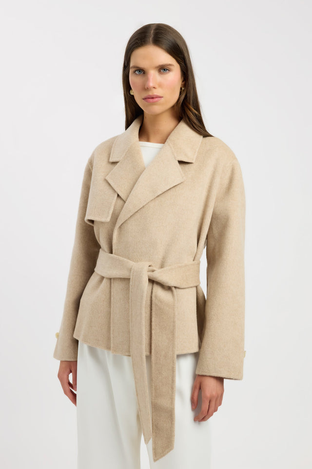 Rommie Cropped Wool Jacket