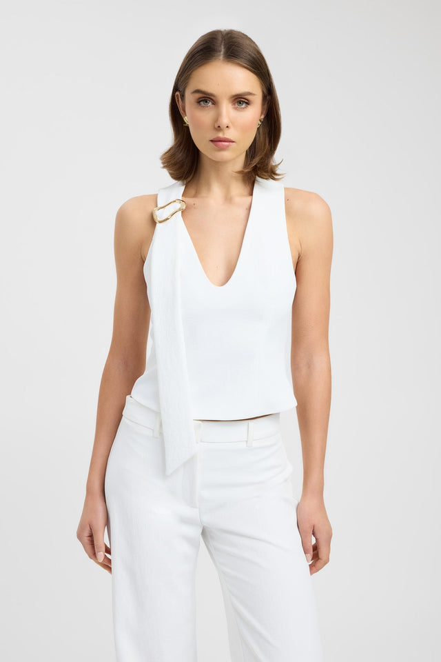 Ariel Buckle Slider Top