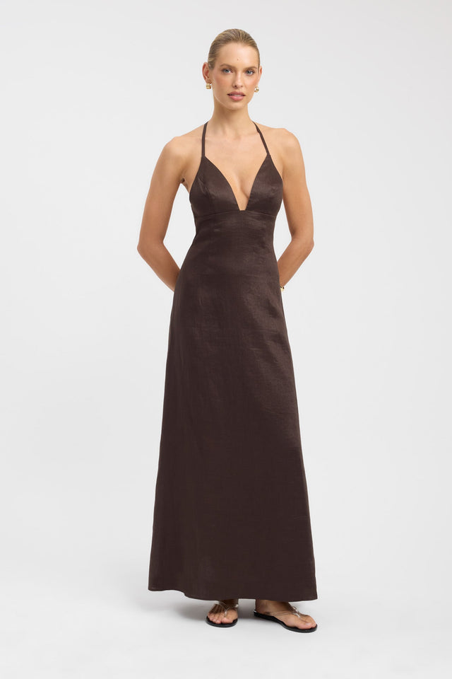 Tahiti Bead Maxi Dress