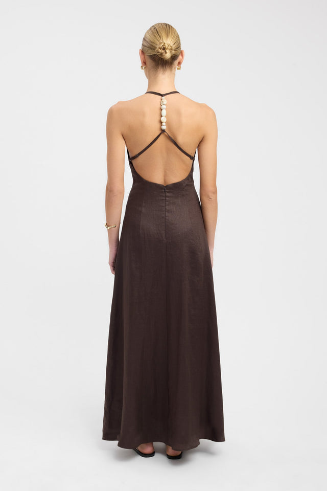 Tahiti Bead Maxi Dress