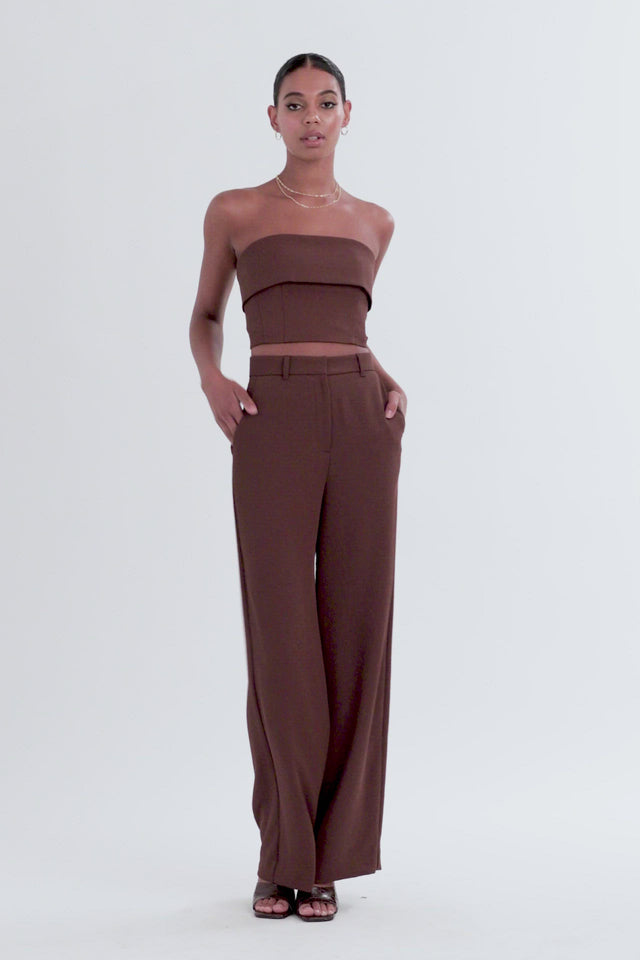 Oyster Corset Top